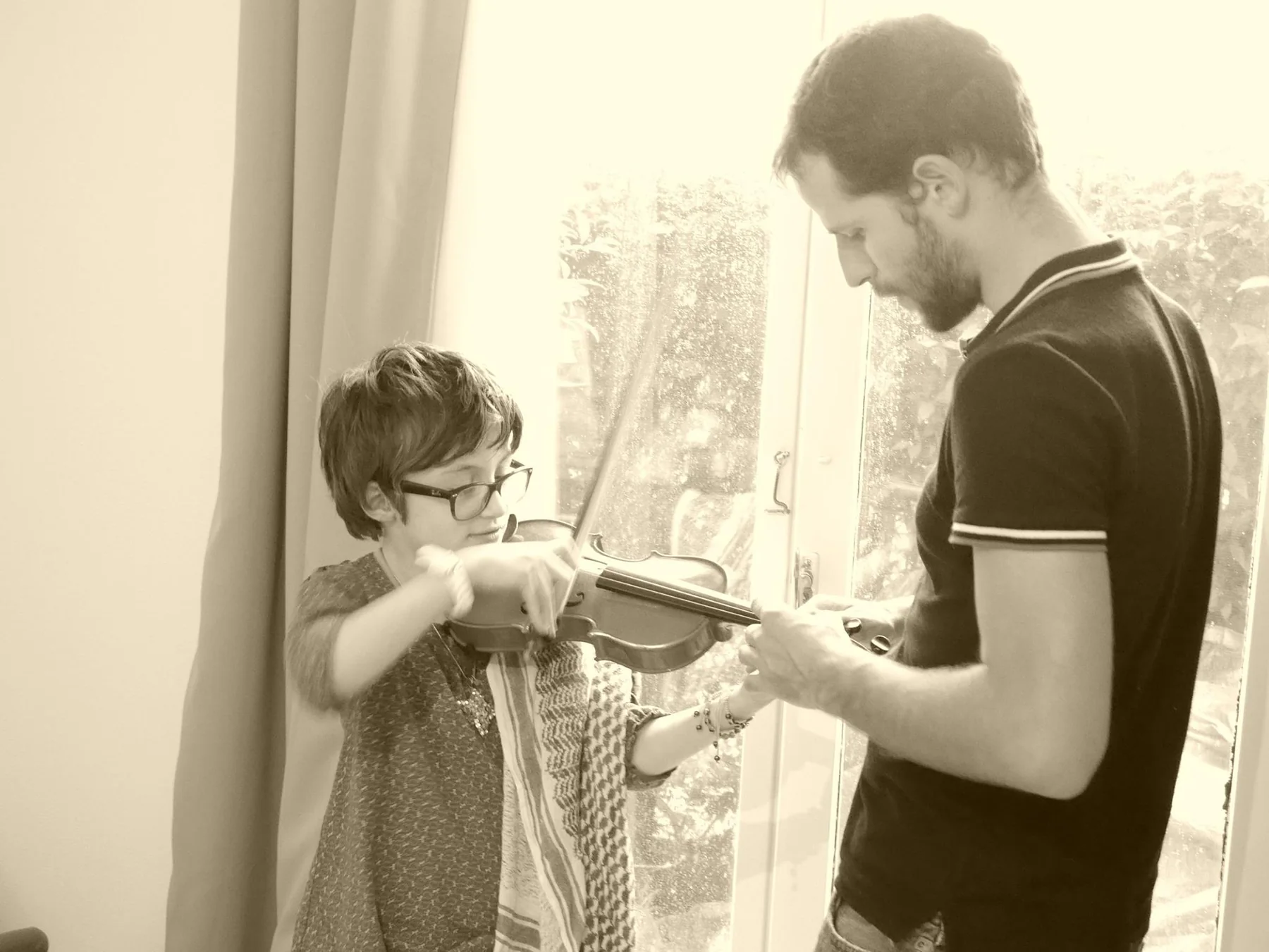 Cours de violon et transmission